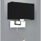 Bedside Gooseneck Hotel LED Wall Lamp with Fabric Shade (MB2260-B)