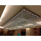 Big Crystal Lighting Glass Tube Lamp for Ceiling Decoration