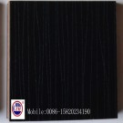 Black Wooden Line Kitchen Cabinet Door From UV MDF (ZH-3921)