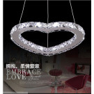 Bling Heart Shape LED Crystal Light for Wedding Decoration