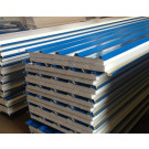 Blue Color Painted V950 PU Sandwich Panel for Cold Room House