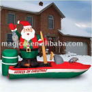 Boating Inflatable Father Ornament for Celebrating Christmas (MIC-383)
