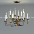 Brass Chandelier (CH-860-6074X16)