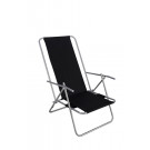 Brazilian Folding Beach Chair Camping Outdoor Chair with Two Position Adjustable Folding Chair with Texeline