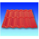 Bright Red Corrugated Roofing Sheet for Roof Tile