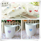 Cheap White Ceramic Tea Cup Coffee Mug Dn-305