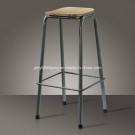 Cheap and Practical Wood Top Stool