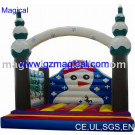 Christmas Inflatable Snowman Bouncer for Promotion (MIC-389)