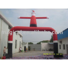 Christmas Ornament Inflatable Santa Archway (MIC-480)