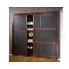 Classic Black 3 Sliding Bedroom Wardrobe (OPY2010A-14#)