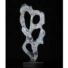 Clear Abstract Resin Work of Art Td-R082