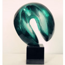 Clear Resin Art Sculpture, Glass Sculpture