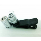 Clip-On 60X Zoom Microscope Lens For Smartphones & Tablet Reader