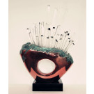 Collectible Business Gift, Clear Resin Art Sculpture