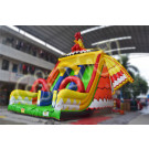 Colorful Inflatable Rooster Slidefor Chsl470