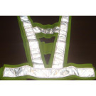Comfortable Green Polyester High Visibility Safety Vest