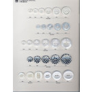 Complete Size New Fashion Resin Coat Button