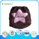 Cute and Warm Embroidery Love Diaper