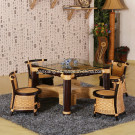 Dining Room Teatable Sets Rattan Home Furniture