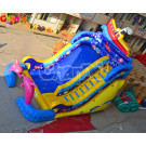 Dolphin Giant Inflatable Slide for Kids & Adults Chsl462