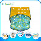 Double-Breasted Embroider Fabric Baby Diaper Baby Nappies