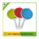 Echo-Friendly Silicone Non-Stick Collapsible Kitchen Colander Strainer