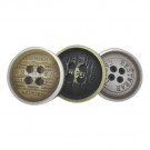 Fashion 4 Holes Resin Scrub Button