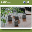 Fashion Garden Furniture Rattan Wicker Modern Outdoor Dining Set