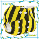Fashion Hi-Sprout Baby Cloth Diapers Polyester Nappies Wholesale Supplier