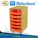 File Cabinet with Plastic Wheel for Moonshow Kitchen Furniture