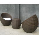 Flower Vase Rattan Outdoor Furniture Rattan Garden Furniture Wicker Furniture Table Setting