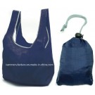 Foldable Shopping Bag with Drawstring Pouch