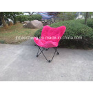 Folding Camping Butterfly Beach Chair with Suede Fabric