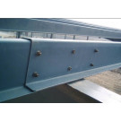 Galvanised Steel Cold Rolled Profiled Z Section Roof Purlins Drilled or Undrilled