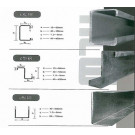 Galvanized Top Selling Z/C Purlin for Steel Struction