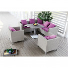 Garden Rattan Leisure Patio Dining Modern Sofa for Outdoor