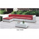 Garden Rattan Outdoor Leisure Patio Dining Modern Sofa