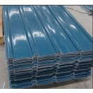Grey Green Corrugated Roofing Sheet for Cottage / Living Room