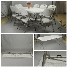 HDPE 6ft Rectangular Folding Table/Banquet Table /Dining Table (SY-183Z)