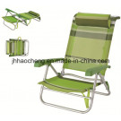 Hc-Ls-FC88 Five Postion Outdoor Aluminium Folding Beach Chair