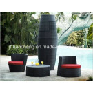 Hc-W-Vc09 Vase Shape Stackable Sofa Sets in Rattan Garden Furniture