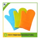 Heat Resistant Waterproof Silicone Oven Barbecue Cooking Gloves 95065D