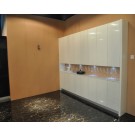 High Gloss White Wooden Kitchen Cabinets