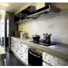 High Glossy Laminated Kitchen Cabinets