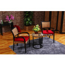 Home Rattan Furniture Hotel Bar Table Chair Sets