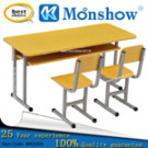 Hot-Sale Double School Desk and Chairs