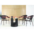 Hot Sale Iron Rattan Furniture Set (JJ-S475&435)