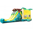 Inflatable Bounce Slide Combo with Jumping Castle Jw0916-1