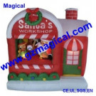 Inflatable Cartoon Christmas Cute House (MIC-185)