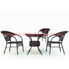 Iron Frame Rattan Garden Dining Leisure Chair (JJ-S470&568)